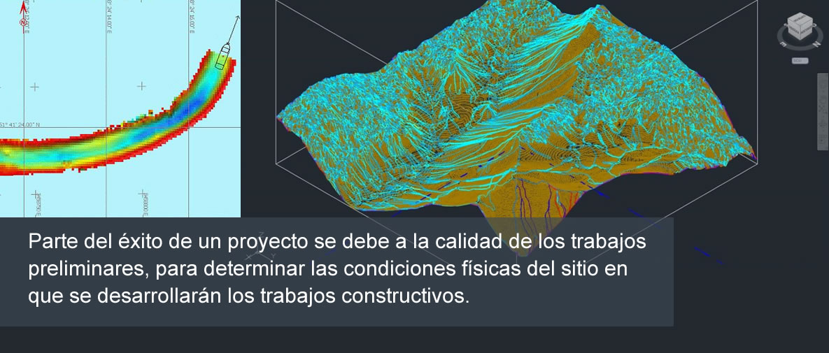 Topografía y Batimetrías Grupo PABSA